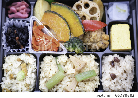 黒酢のチキン野菜和え弁当 黒酢のチキン野菜和え弁当 66388682