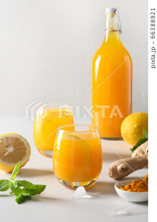 Jamu Indonesian drink with natural turmeric Jamu Indonesian drink with natural turmeric 66388921