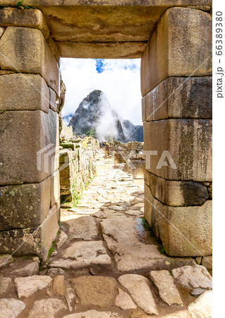 Machu Picchu, a Peruvian Historical Sanctuary and 66389380
