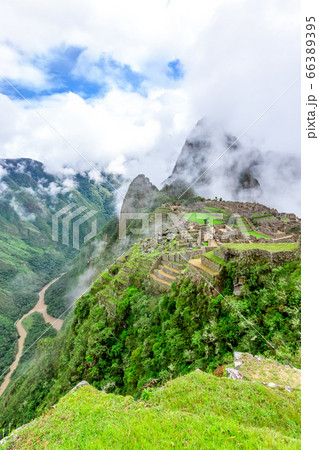 Machu Picchu, a Peruvian Historical Sanctuary and 66389395
