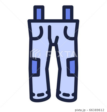Ski pants icon, outline style Ski pants icon, outline style 66389612