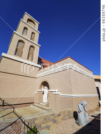 Morning sunny view of the St Peter the Apostle 66389746