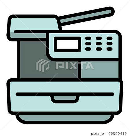 Xerox printer icon, outline style Xerox printer icon, outline style 66390416