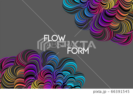 Modern abstract design background Rainbow Flow motion Modern abstract design background Rainbow Flow motion 66391545
