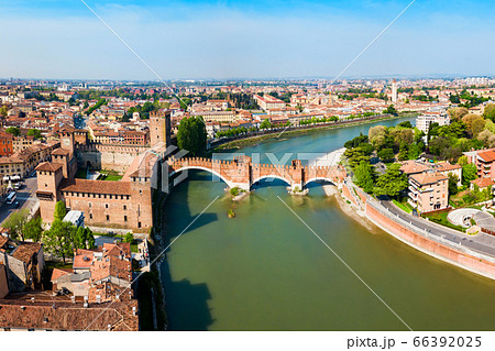 Castelvecchio Castle in Verona, Italy Castelvecchio Castle in Verona, Italy 66392025