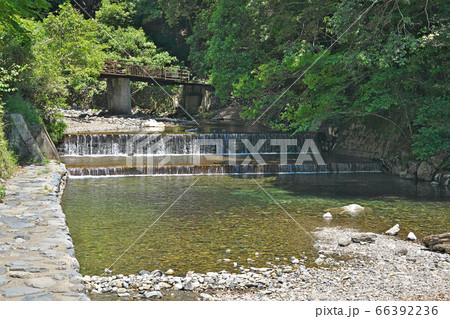 【多度峡 天然プール】 三重県桑名市多度町 66392236