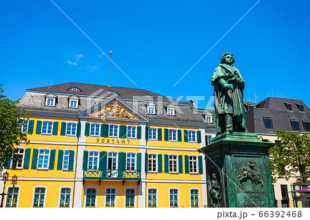 Beethoven monument in Bonn, Germany 66392468