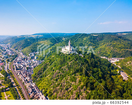 Marksburg old castle in Germany 66392544