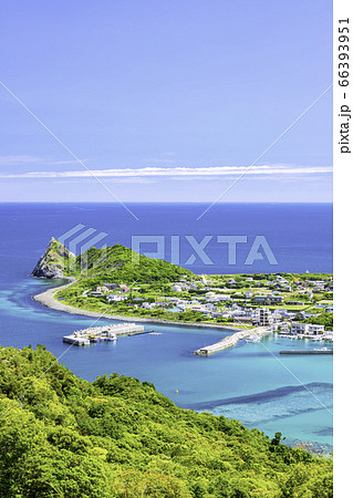 立石山から見た糸島の美しい風景　福岡県糸島市 66393951