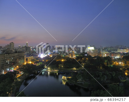 台湾・台中 台中公園 夜景 / Taichung Park, Taichung, Taiwan 66394257