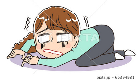 疲れ、ストレス、体調不良の女性 疲れ、ストレス、体調不良の女性 66394931