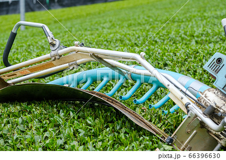 茶葉の収穫用機械　茶摘採機　バリカン　カッター 66396630