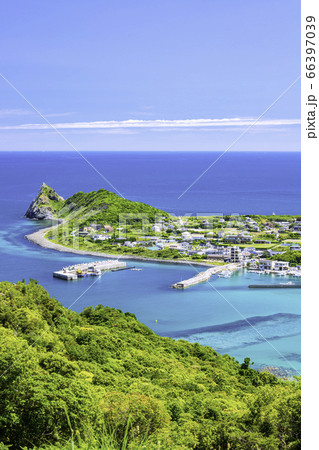 立石山から見た糸島の美しい風景　福岡県糸島市 66397039