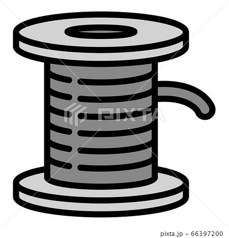 Wood coil icon, outline style Wood coil icon, outline style 66397200