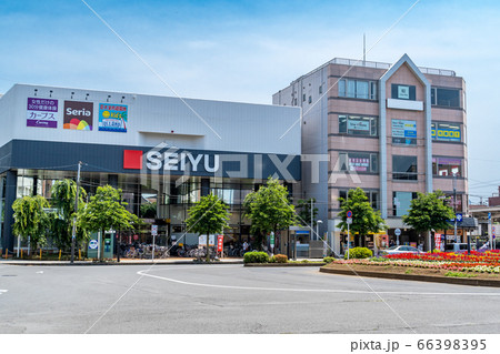 駅前風景　羽村駅 66398395