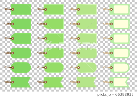 タグ　素材　セット 66398935
