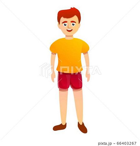 Red hair boy icon, cartoon style - Stock Illustration [66403267] - PIXTA