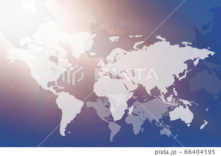 Digitally generated image of world map 66404595