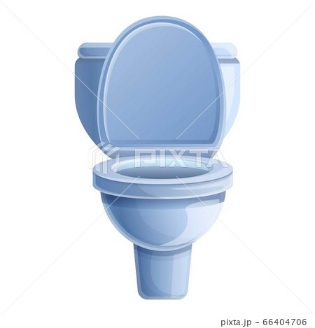 Sanitary toilet icon, cartoon style Sanitary toilet icon, cartoon style 66404706