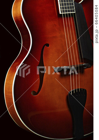 Close up of acoustic guitar Close up of acoustic guitar 66405084