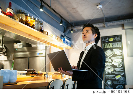 撮影協力　檸檬食堂（神田）ビジネスマン　飲食業　開業　店舗　リノベーション 66405468