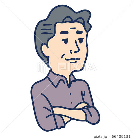 ダンディーな中年男性 ダンディーな中年男性 66409181