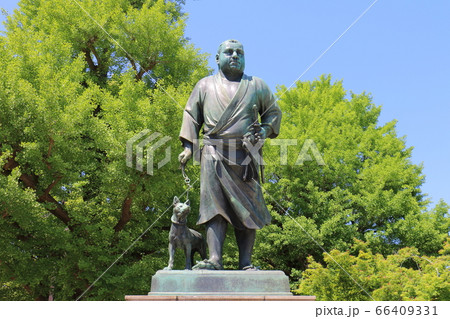 上野恩賜公園の西郷隆盛の銅像 66409331