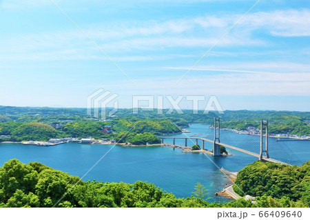 佐賀県 青空の呼子大橋 佐賀県 青空の呼子大橋 66409640