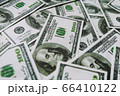 Background with money american hundred dollar bills 66410122