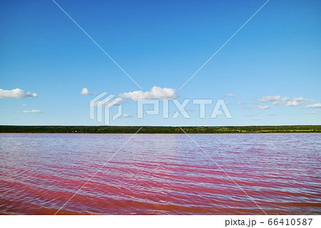 【オーストラリア】　ハットラグーン（ピンクレイク） 66410587