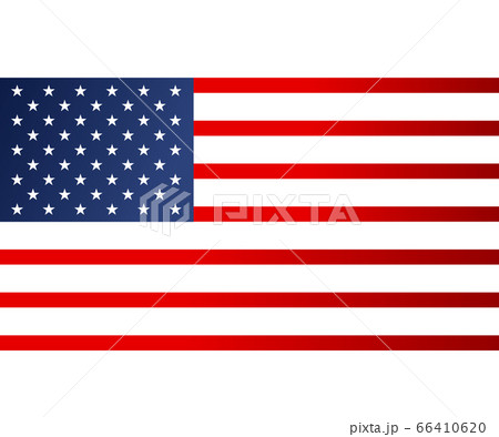 Vector Image Of American Flag Usa United Statesのイラスト素材