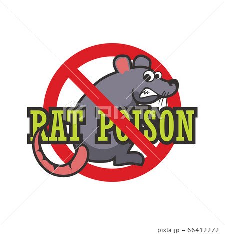 rat killer poison logo. vector illustration rat killer poison logo. vector illustration 66412272