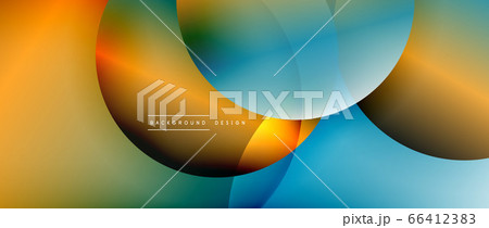 Circle modern geometric abstract background with liquid gradients Circle modern geometric abstract background with liquid gradients 66412383