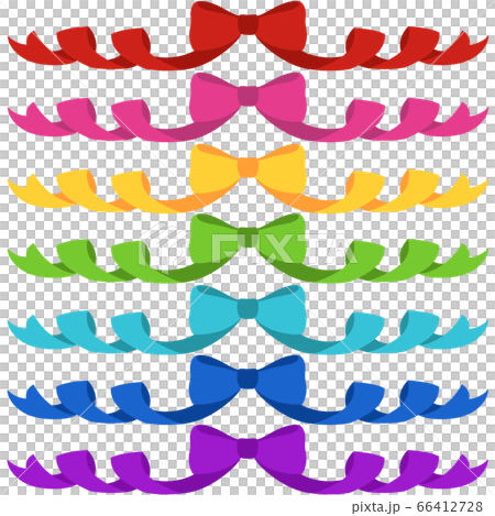 圓形和圓形絲帶線設置3 66412728