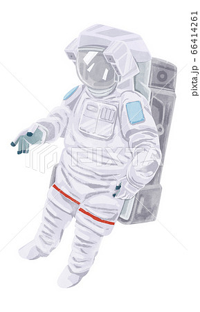 宇宙飛行士の水彩イラストのイラスト素材 [66414261] - PIXTA