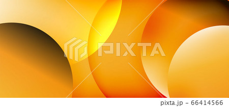 Circle modern geometric abstract background with liquid gradients 66414566