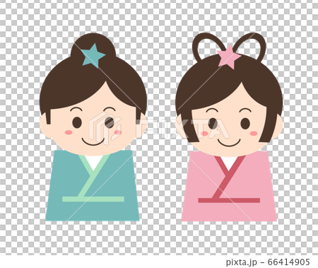 Orihime and Hikoboshi Tanabata decoration style Orihime and Hikoboshi Tanabata decoration style 66414905