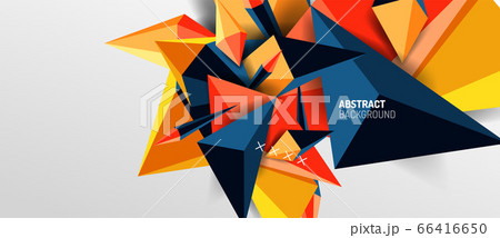 Trendy simple triangle abstract background, dynamic motion concept. Vector Illustration For Wallpaper, Banner, Background, Card, Book Illustration, landing page Trendy simple triangle abstract background, dynamic motion concept. Vector Illustration For Wallpaper, Banner, Background, Card, Book Illustration, landing page 66416650
