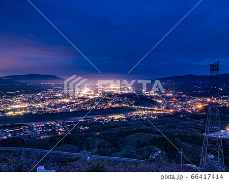 高野山町石道展望台からの夜景 66417414