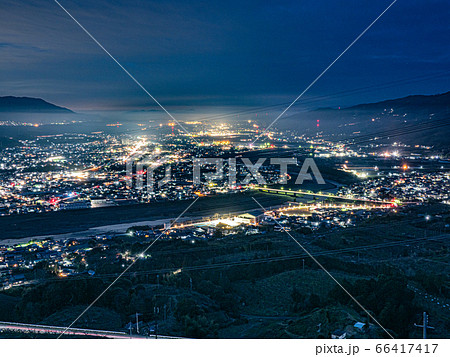 高野山町石道展望台からの夜景 66417417