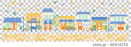 繁忙的城市景觀 66418258