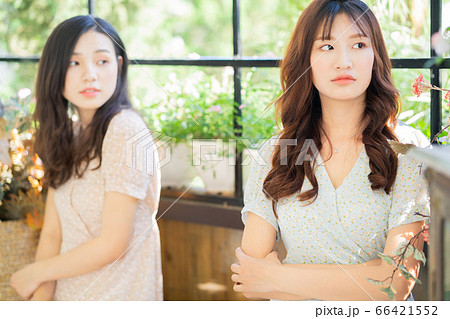 Women, couple, lifestyle 66421552