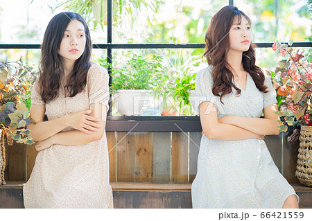 Women, couple, lifestyle 66421559