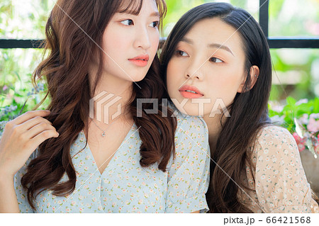 Women, couple, lifestyle Women, couple, lifestyle 66421568