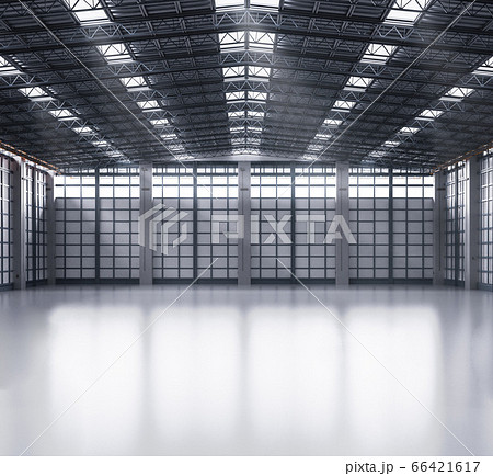 Interior empty factory Interior empty factory 66421617
