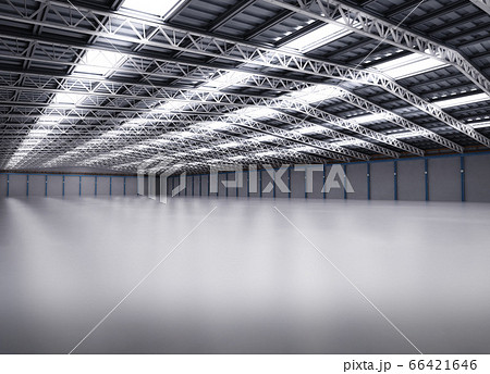 Interior empty factory Interior empty factory 66421646