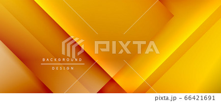 Square shapes composition, fluid gradient geometric abstract background. 3D shadow effects, modern design template 66421691