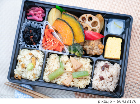 黒酢のチキン野菜和え弁当 黒酢のチキン野菜和え弁当 66423176