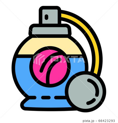 Spray perfume icon, outline style 66423293