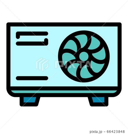 Conditioner climate control icon, outline style 66423848